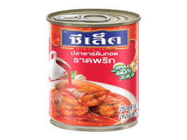 ปลากระป๋องราดพริก ซีเล็ค