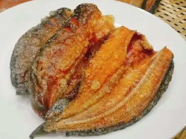 ปลาดุกเค็มทอด