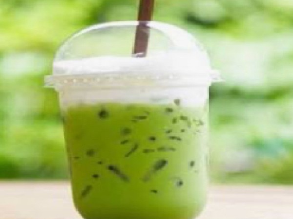 ชาเขียวนมเย็น