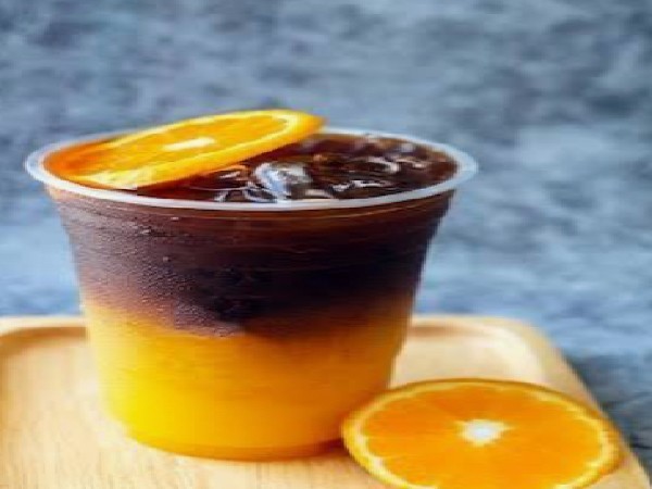 ออเร็นจ์ แบล็คค๊อฟฟี่ (น้ำแร่)