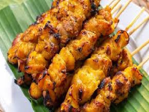 เนื้อไก่ปิ้ง 4 ไม้